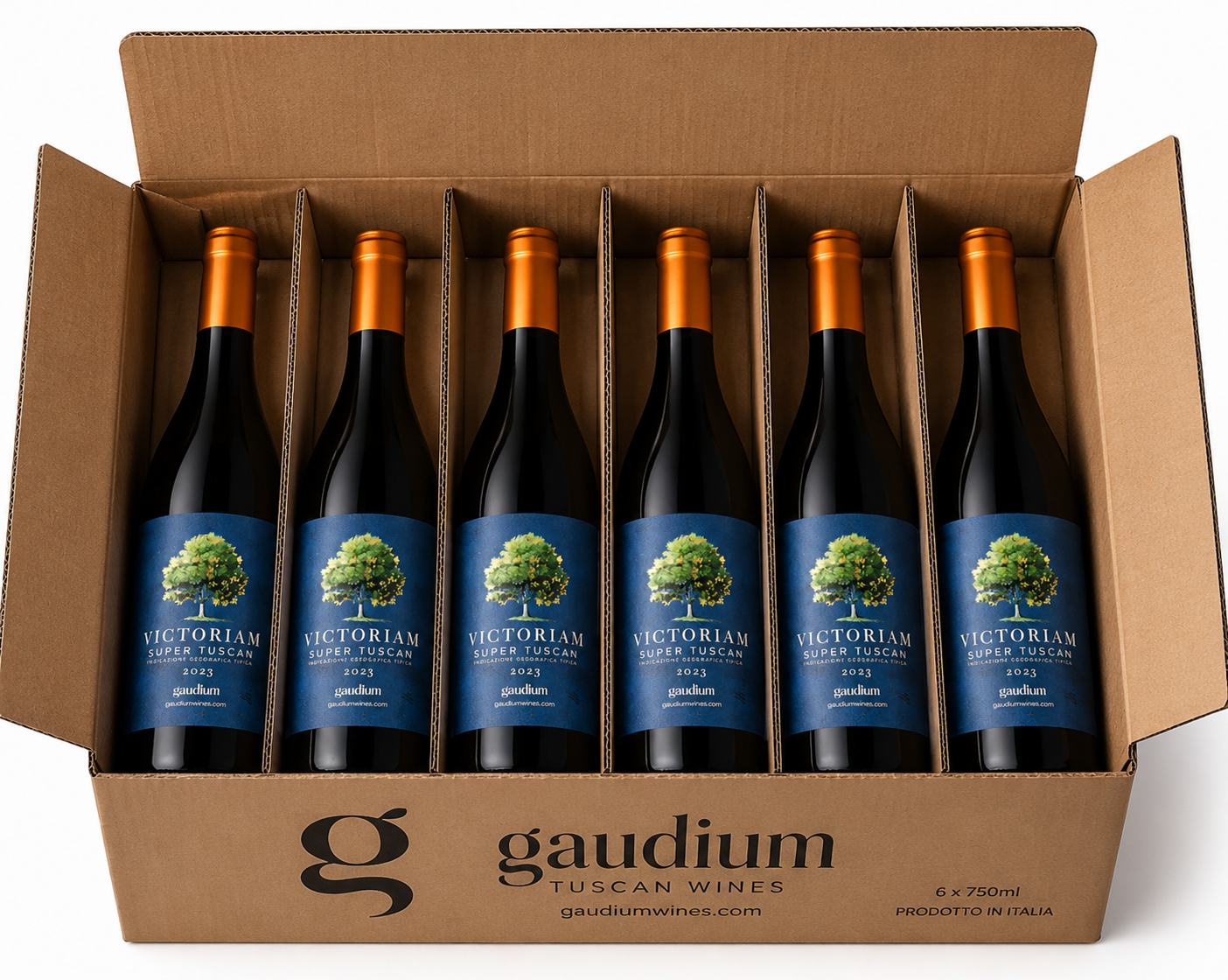 Case of 6 Victoriam Super Tuscan 2023 - IGT Toscana