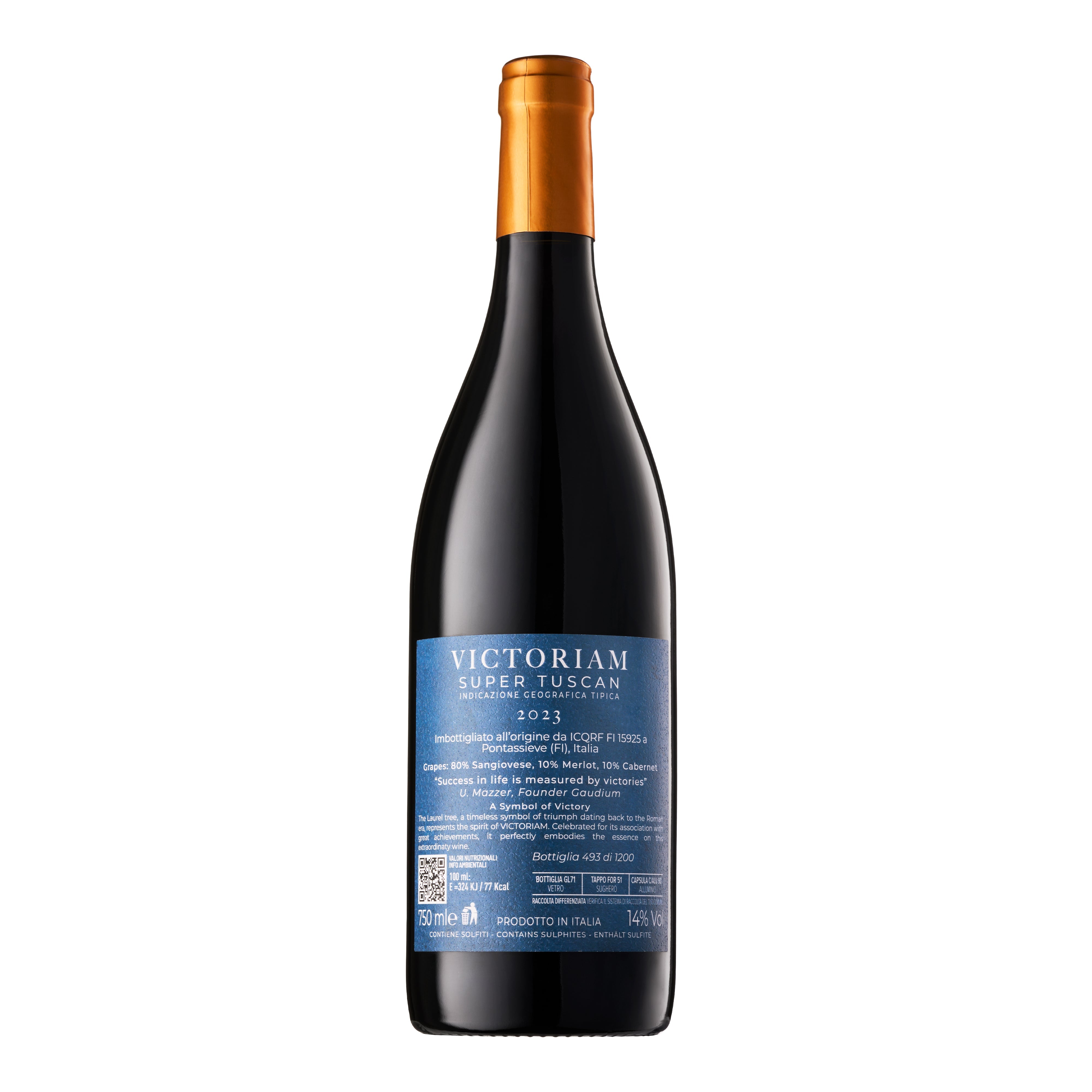Victoriam Super Tuscan 2023 | Premium Italian Red Wine | Gaudium Wines